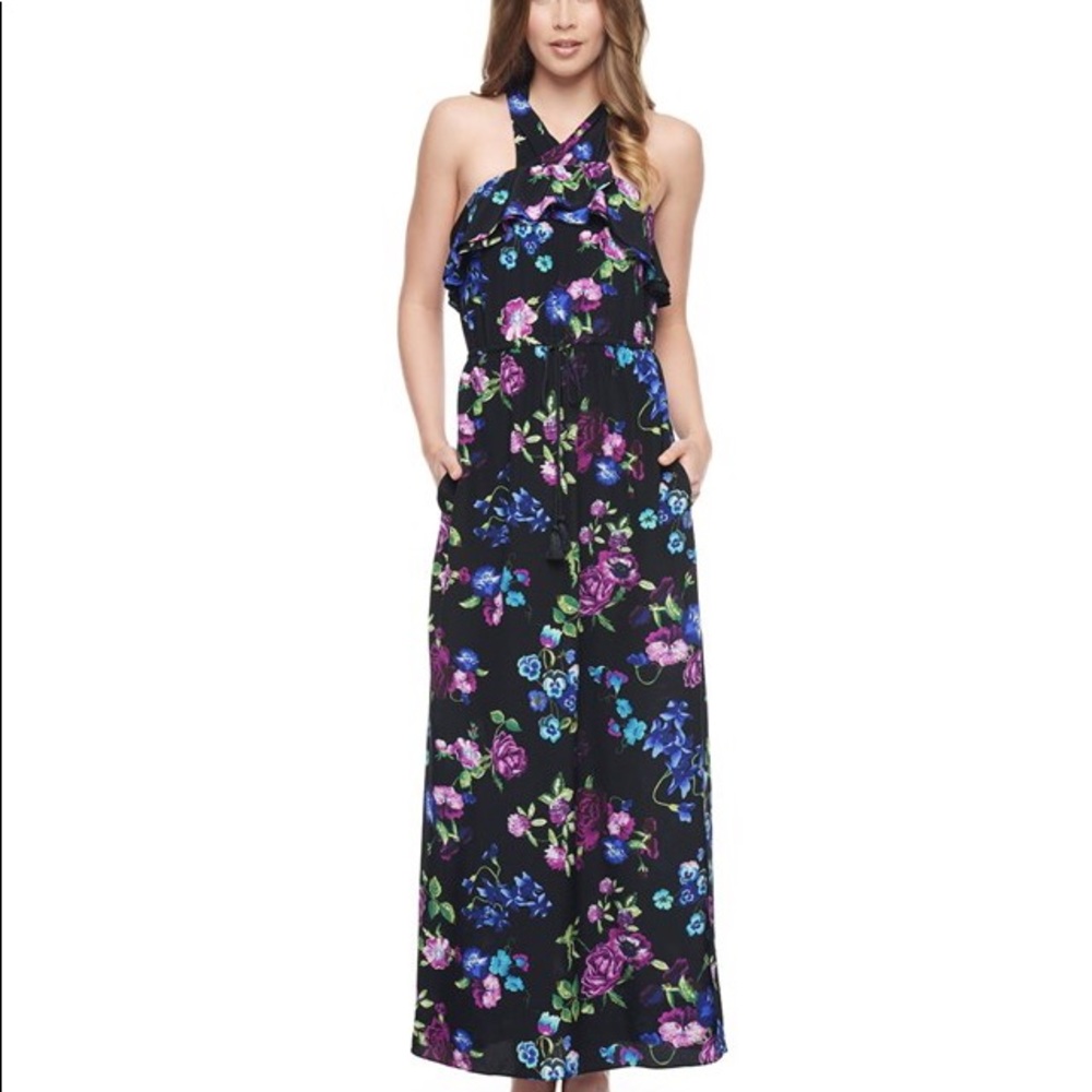 Juicy couture silk floral dress